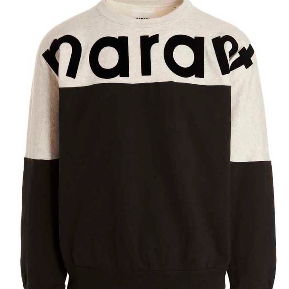 ISABEL MARANT ETOILE
Grey & Black Houston Sweatshirt